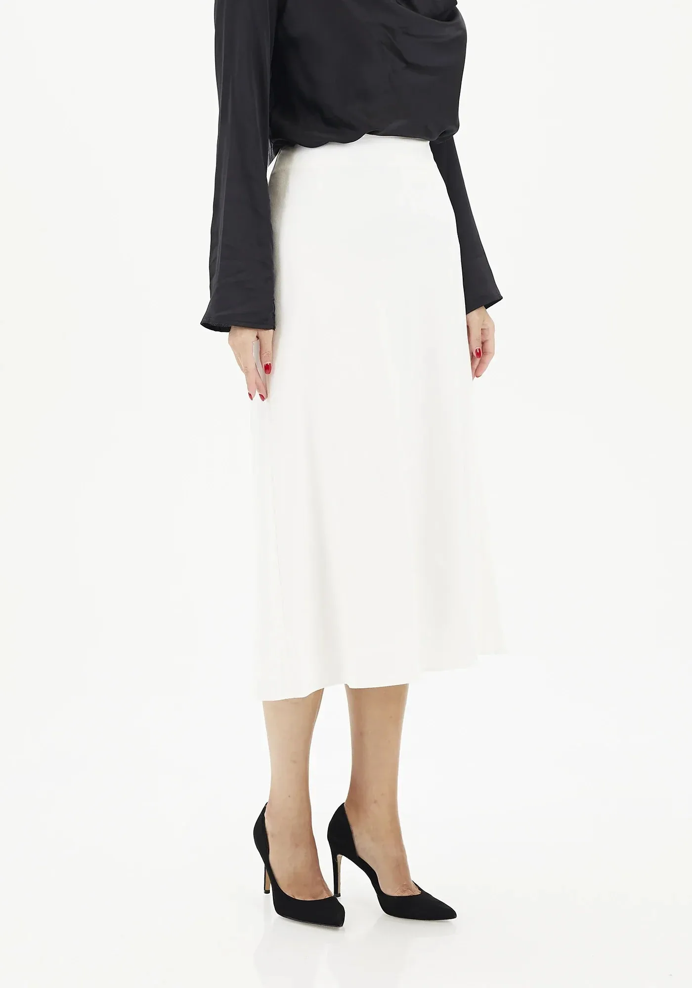 A-Line Midi Skirts