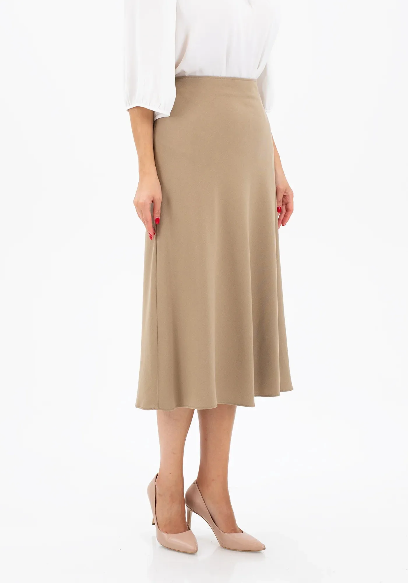 A-Line Midi Skirts