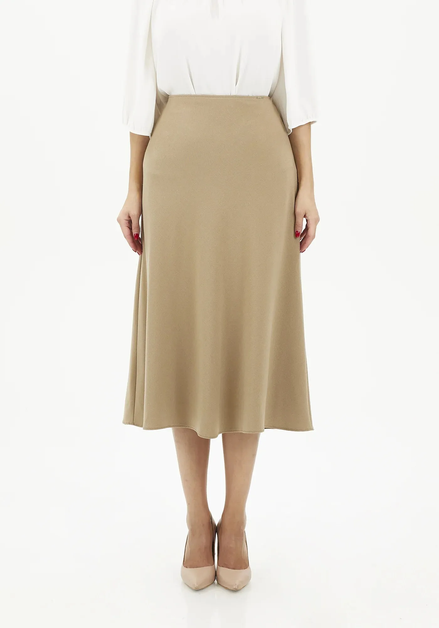 A-Line Midi Skirts