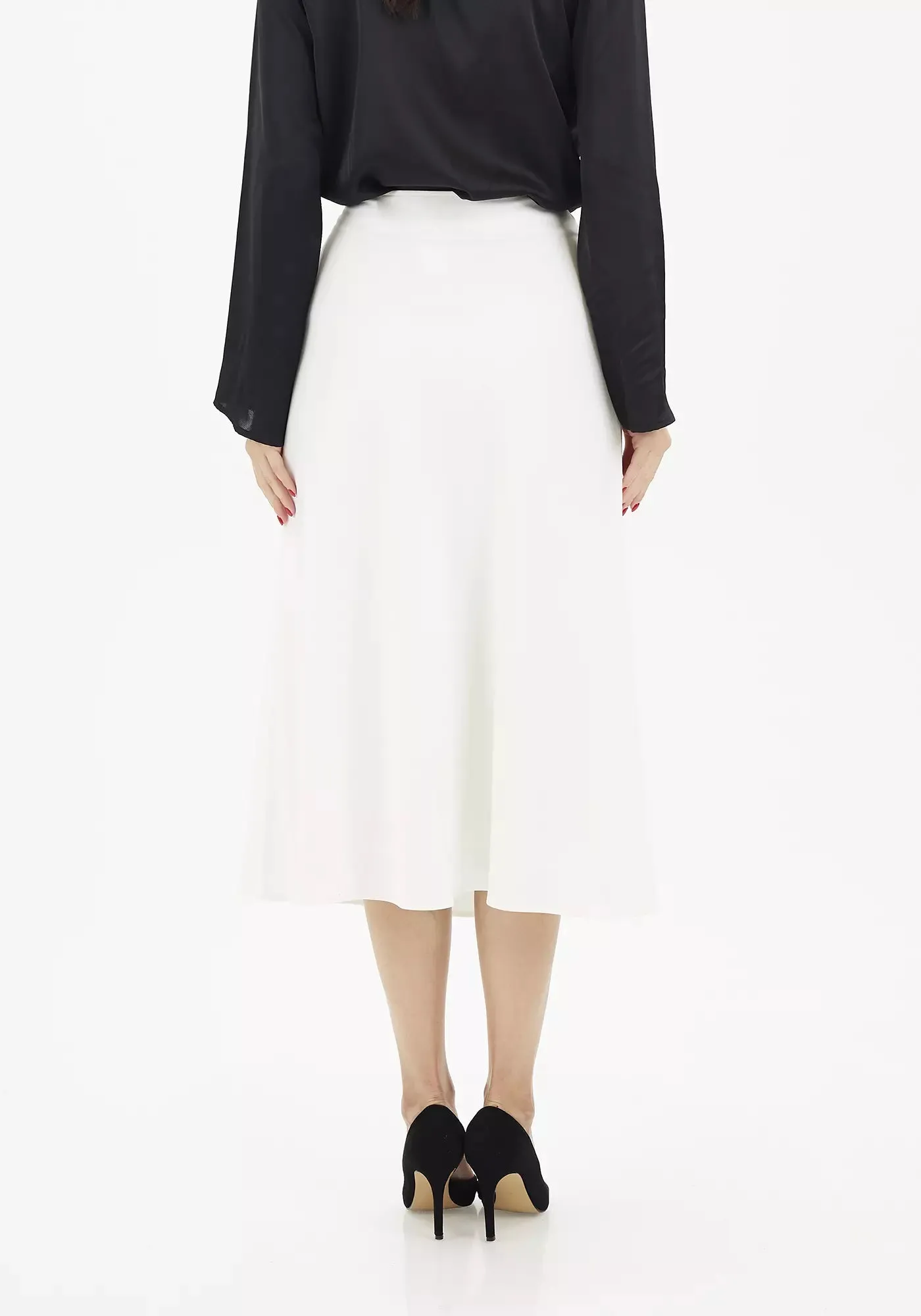 A-Line Midi Skirts