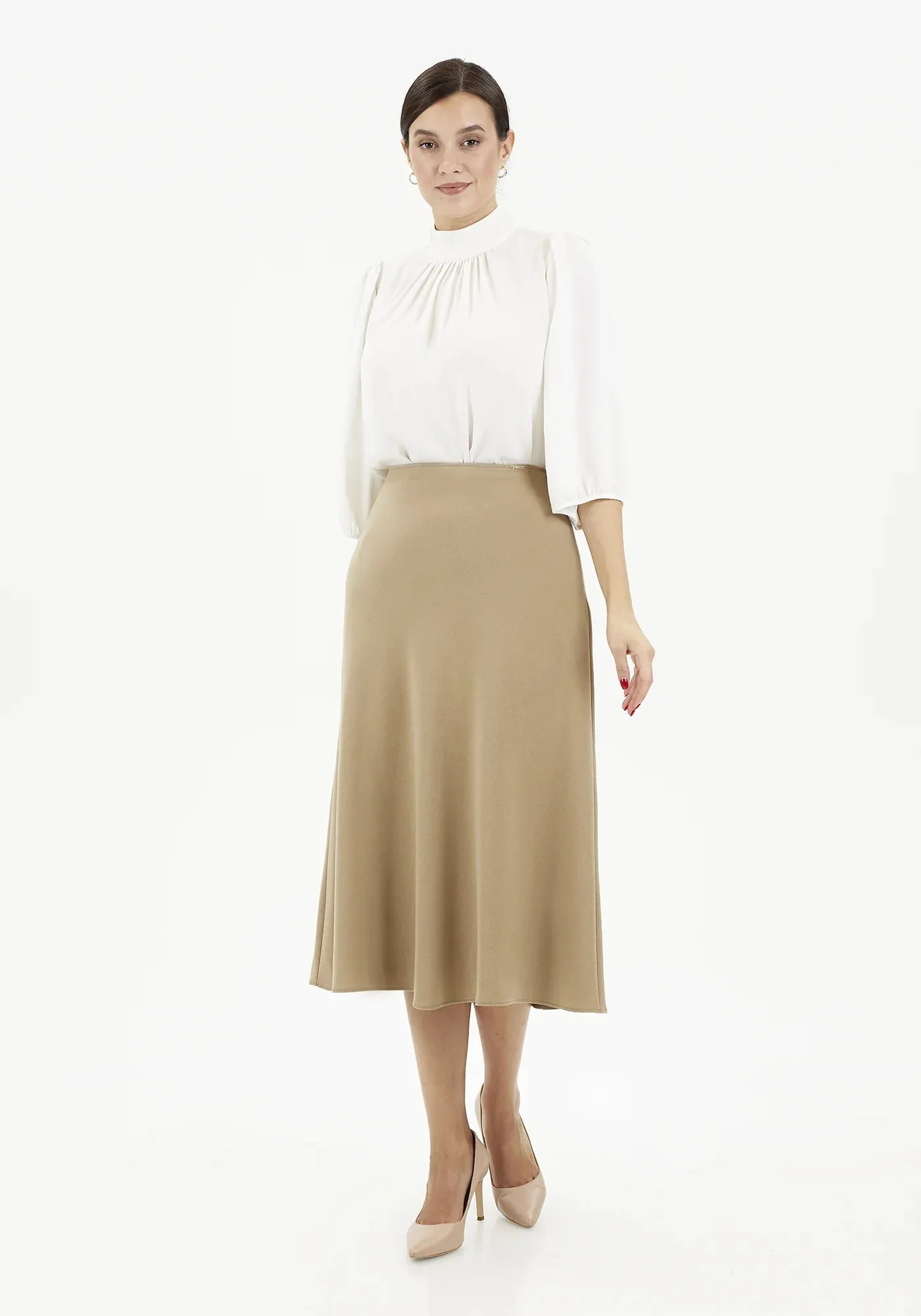 A-Line Midi Skirts