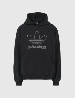 ADIDAS LARGE-FIT HOODIE