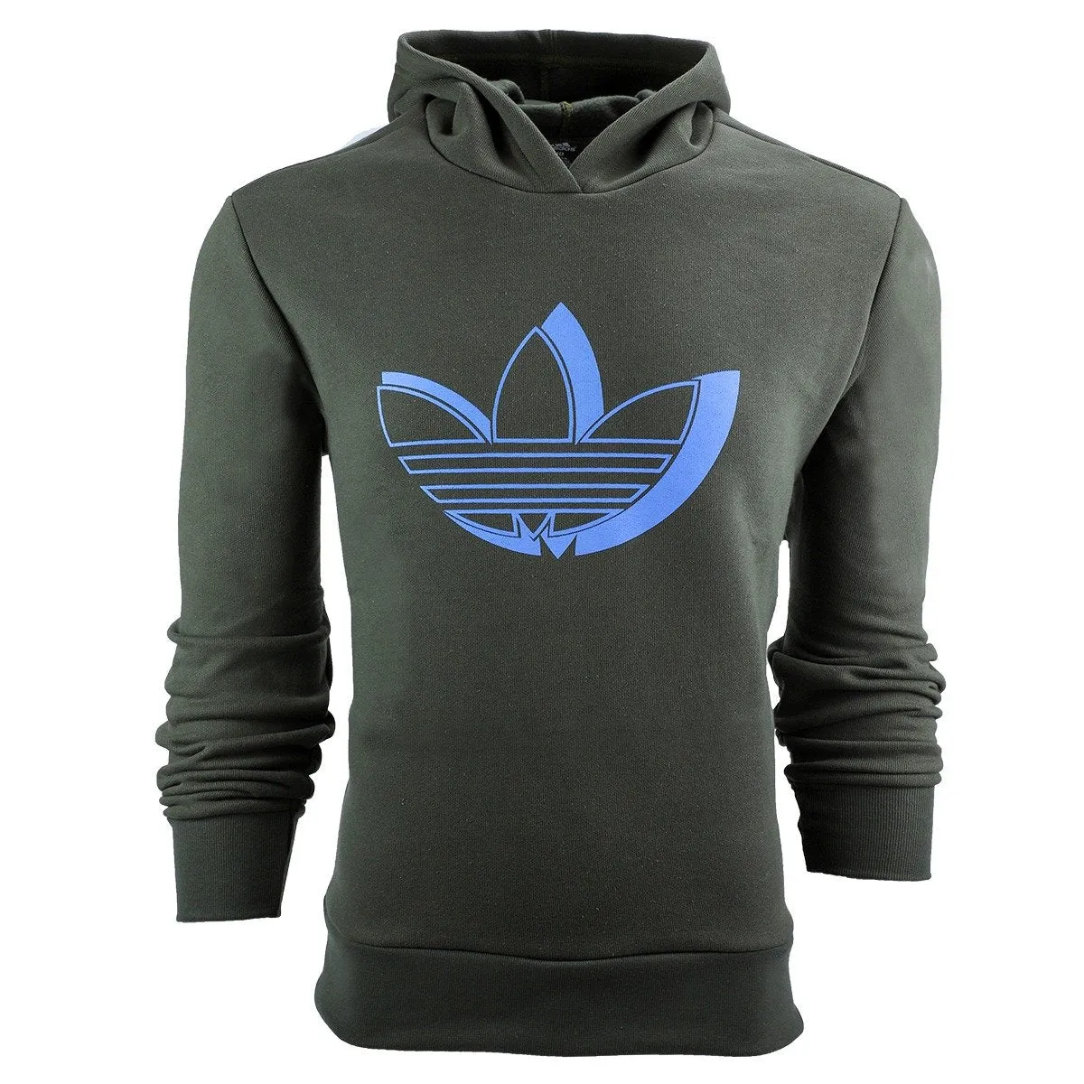 adidas Men's Trefoil Logo Performance Pullover Hoodie