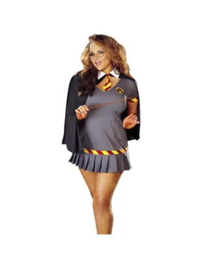 Adult Plus Size Sexy Wizard Girl Costume