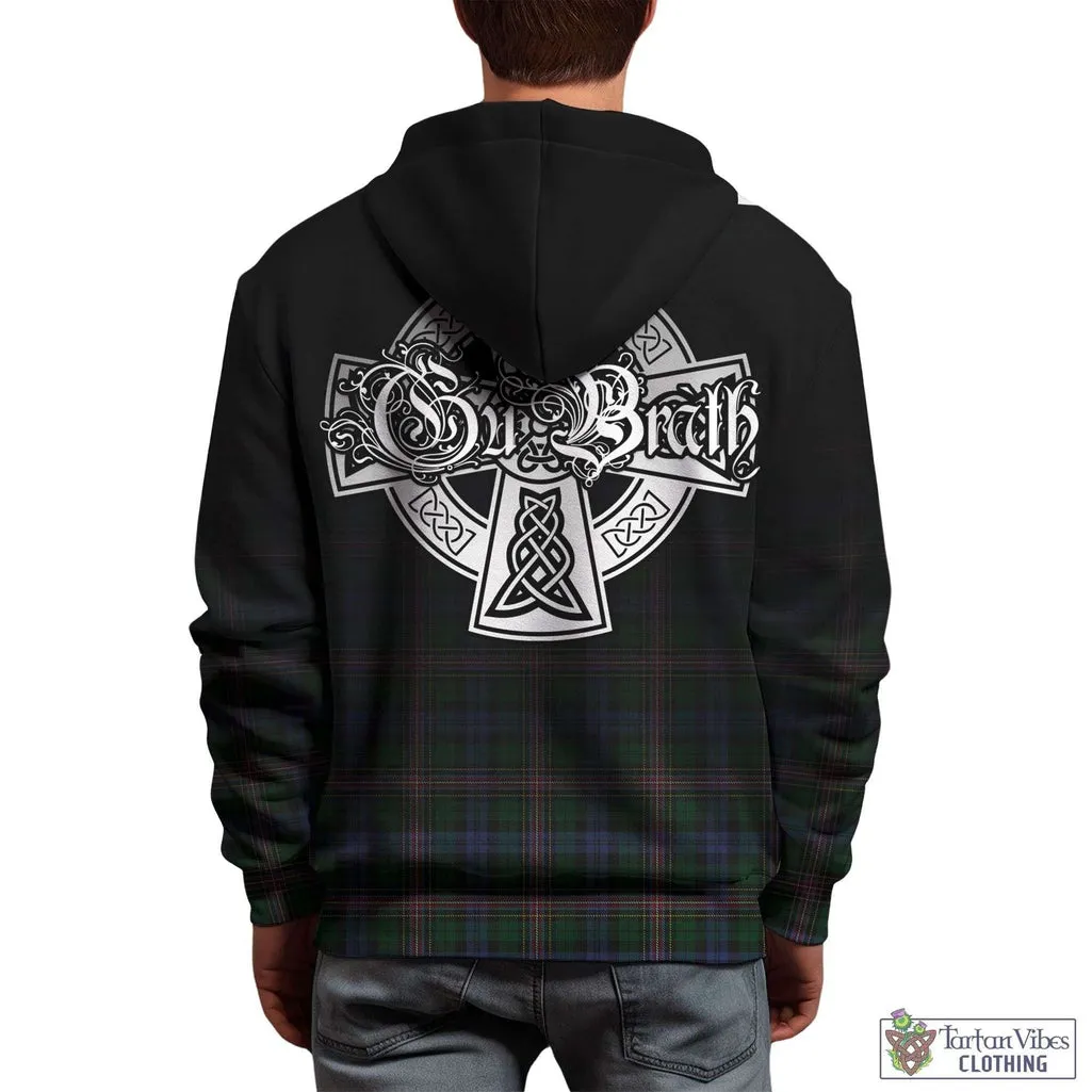 Allison Tartan Hoodie Featuring Alba Gu Brath Family Crest Celtic Inspired