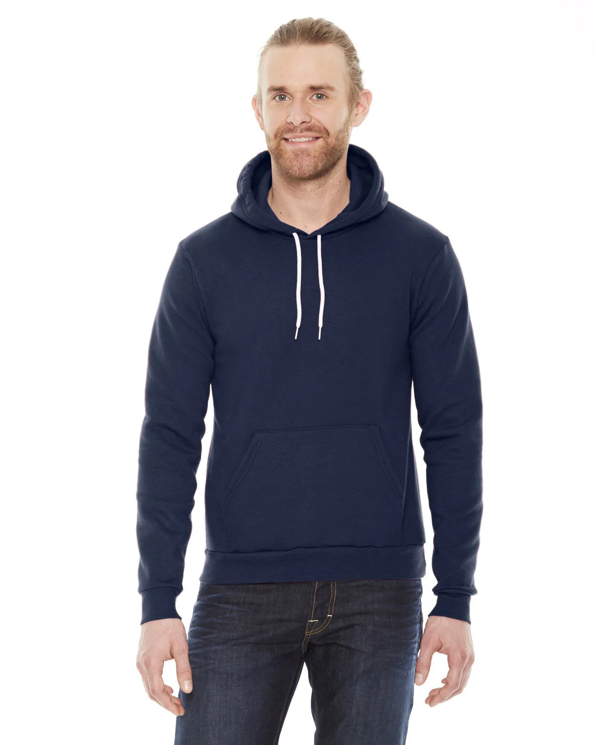 American Apparel Unisex Flex Fleece Drop Shoulder Pullover Hoodie