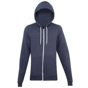 American Apparel Unisex Tri-Blend Full Zip Terry Hoodie