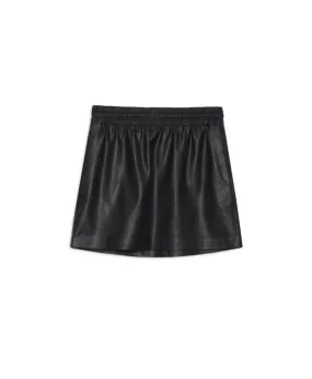 Anine Bing - Soto Skirt in Black Vegan Leather