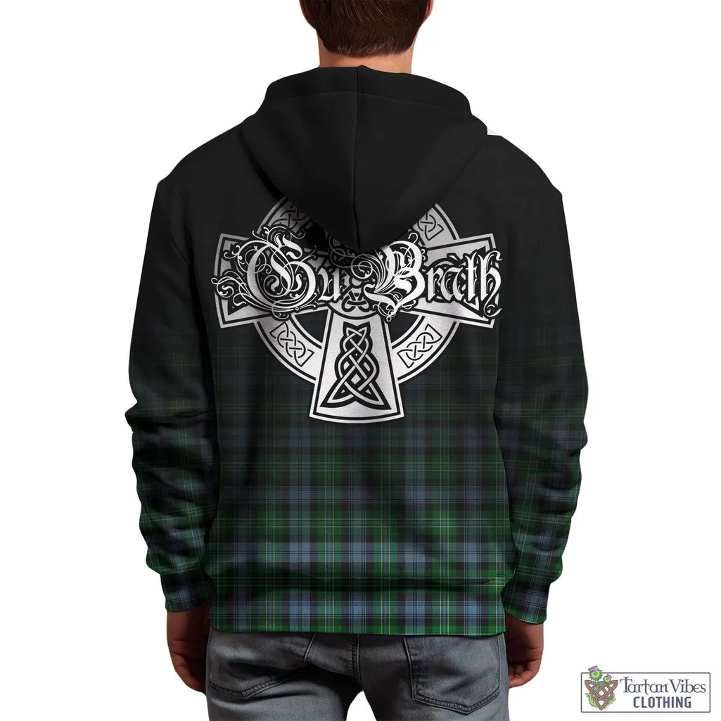 Arbuthnot Ancient Tartan Hoodie Featuring Alba Gu Brath Family Crest Celtic Inspired