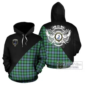 Arbuthnot Ancient Tartan Hoodie with Family Crest and Military Logo Style