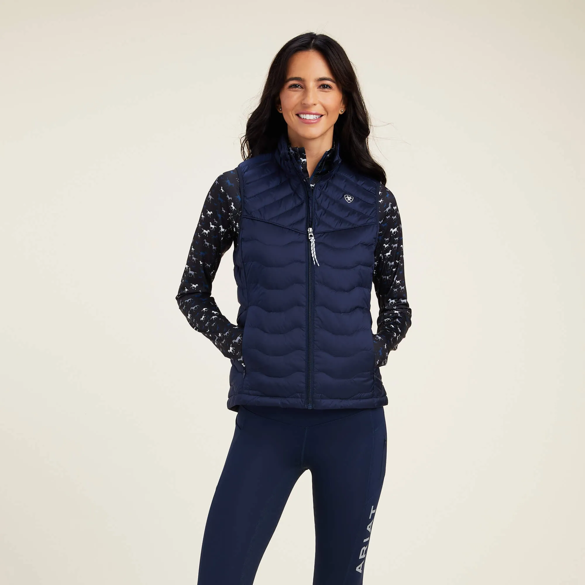 ARIAT Ideal Down Gilet - Womens - Navy Eclipse