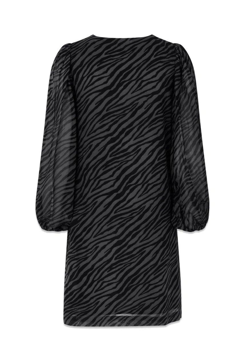 AriellaMD print dress - Rainy Zebra