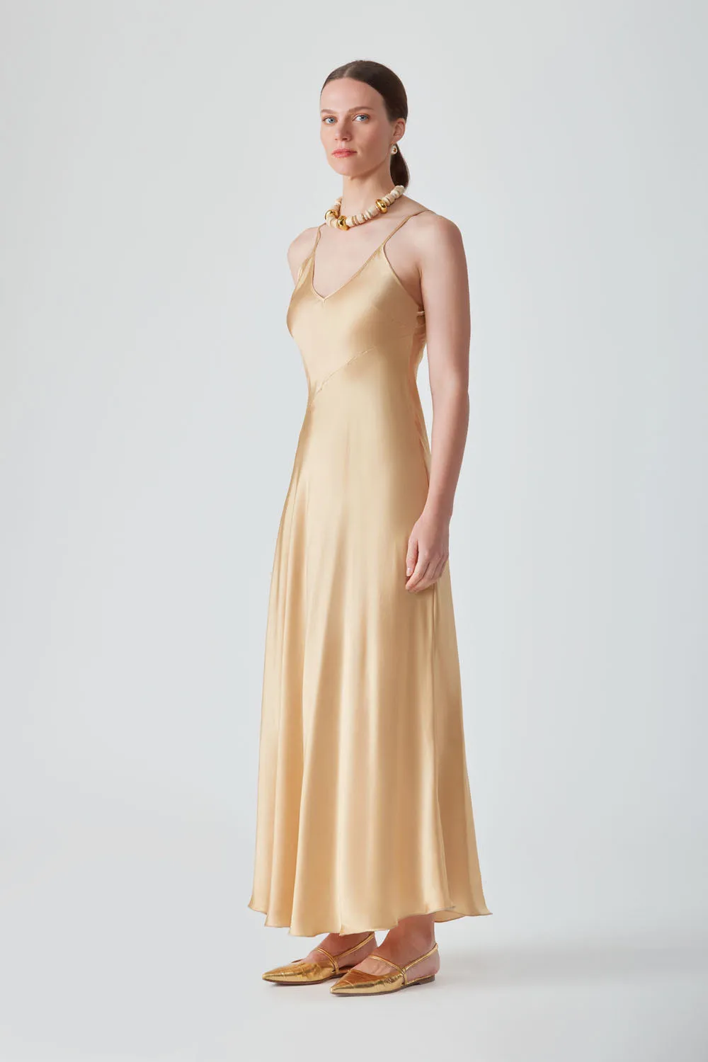 ARINI MAXI DRESS - SAFFRON