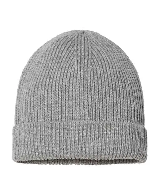 Atlantis Headwear Sustainable Fine Rib Cuffed Beanie ANDY