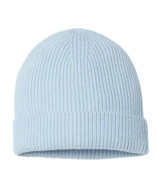 Atlantis Headwear Sustainable Fine Rib Cuffed Beanie ANDY