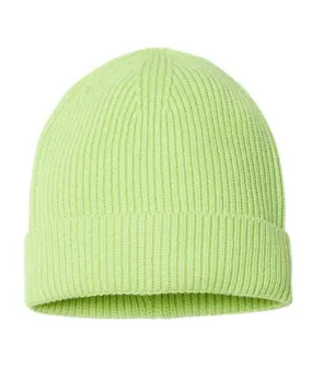 Atlantis Headwear Sustainable Fine Rib Cuffed Beanie ANDY