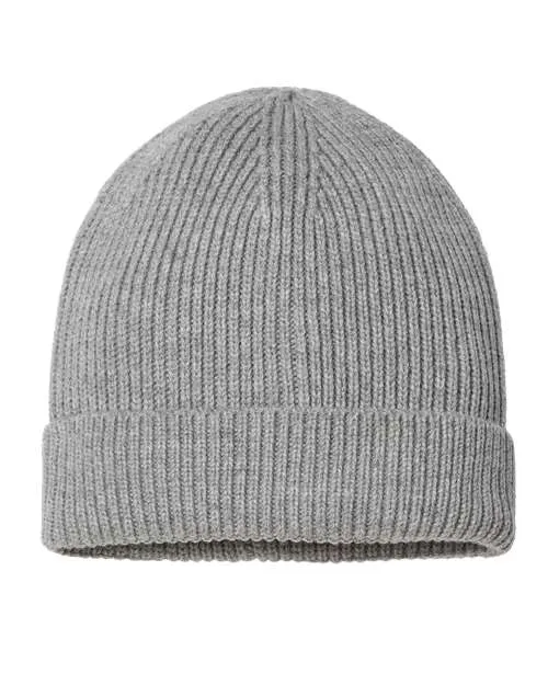 Atlantis Headwear Sustainable Fine Rib Cuffed Beanie ANDY