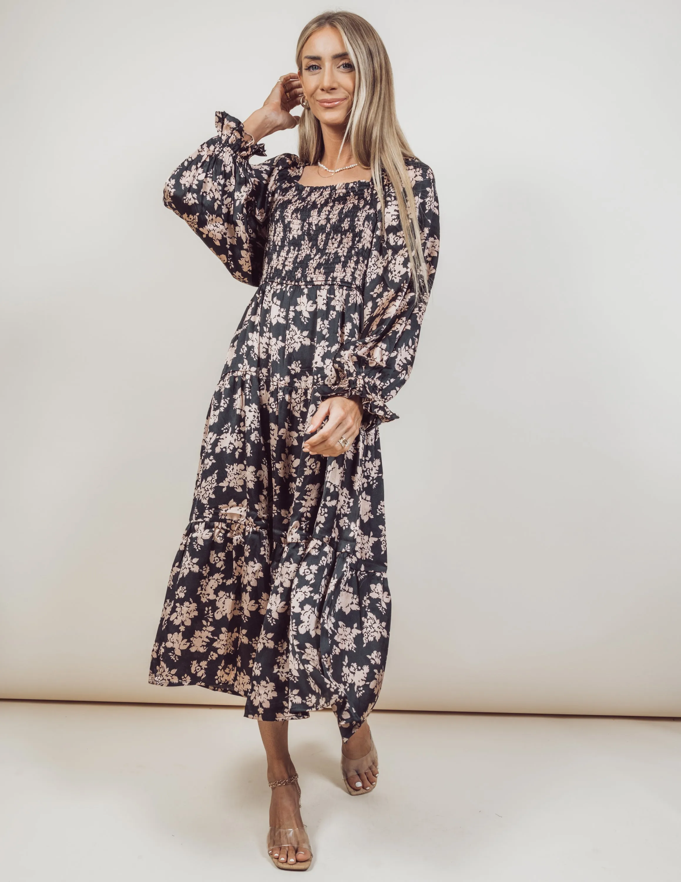 Brinley Floral Midi Dress