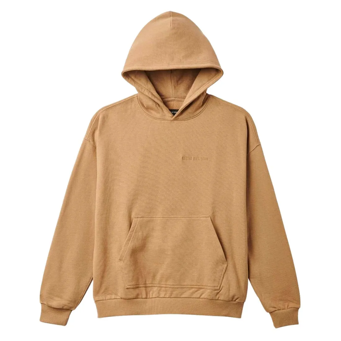 Brixton Embroidered Heavyweight Hood - Tigers Eye