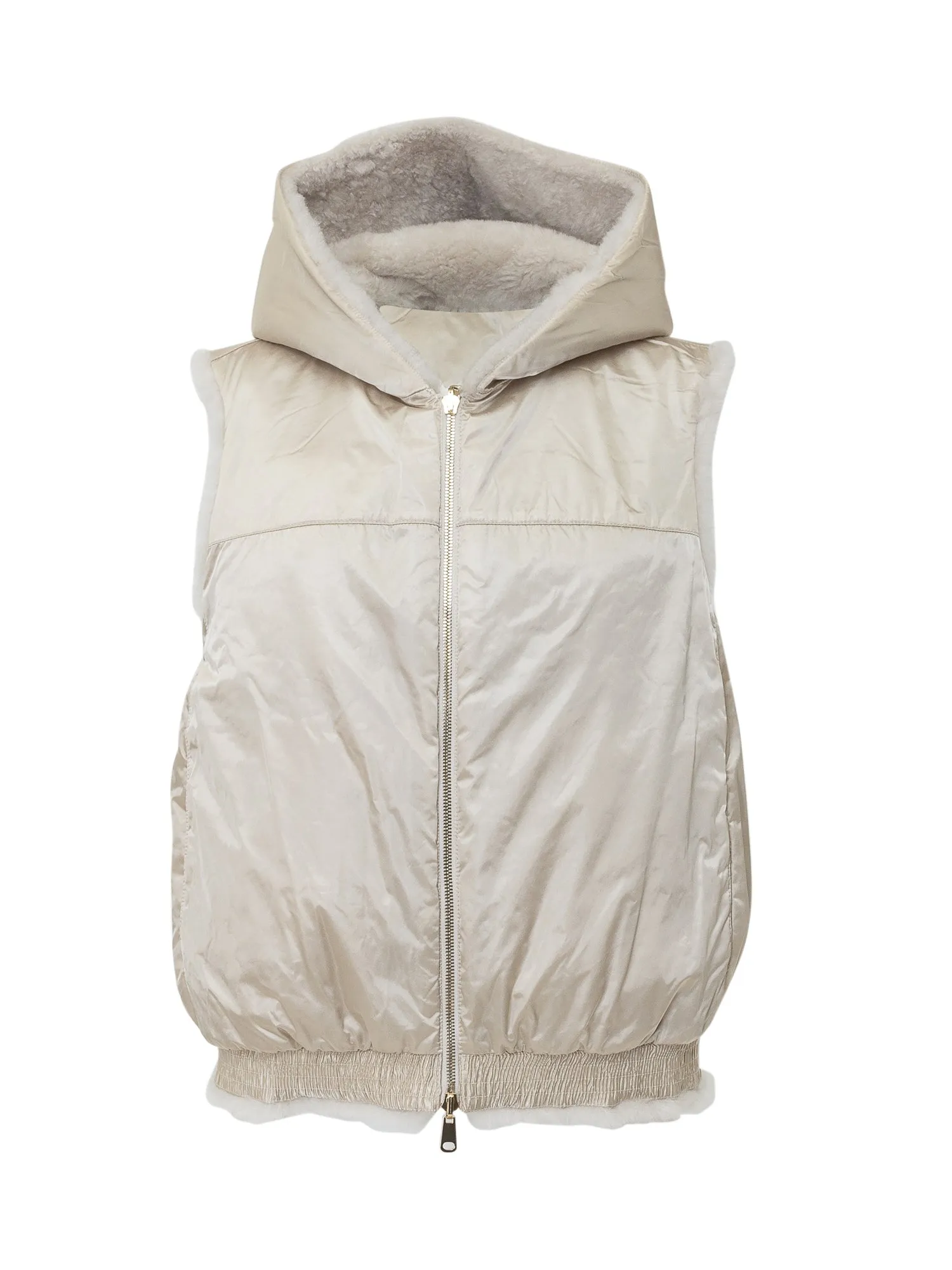 Brunello Cucinelli Hooded Zip-Up Gilet