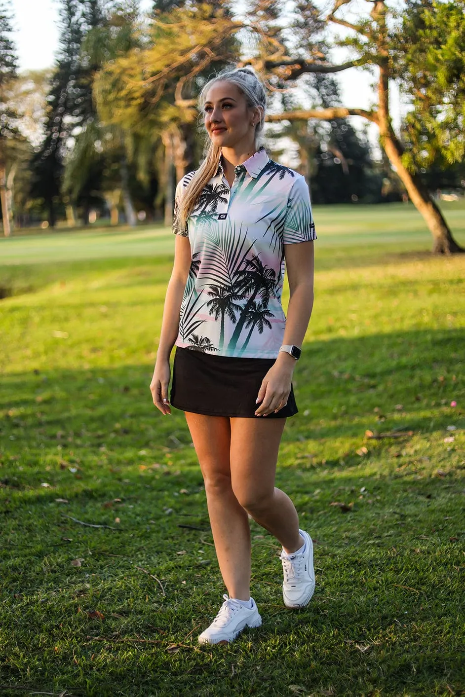 CA Ladies Funky Golf Shirt | Summer Palms