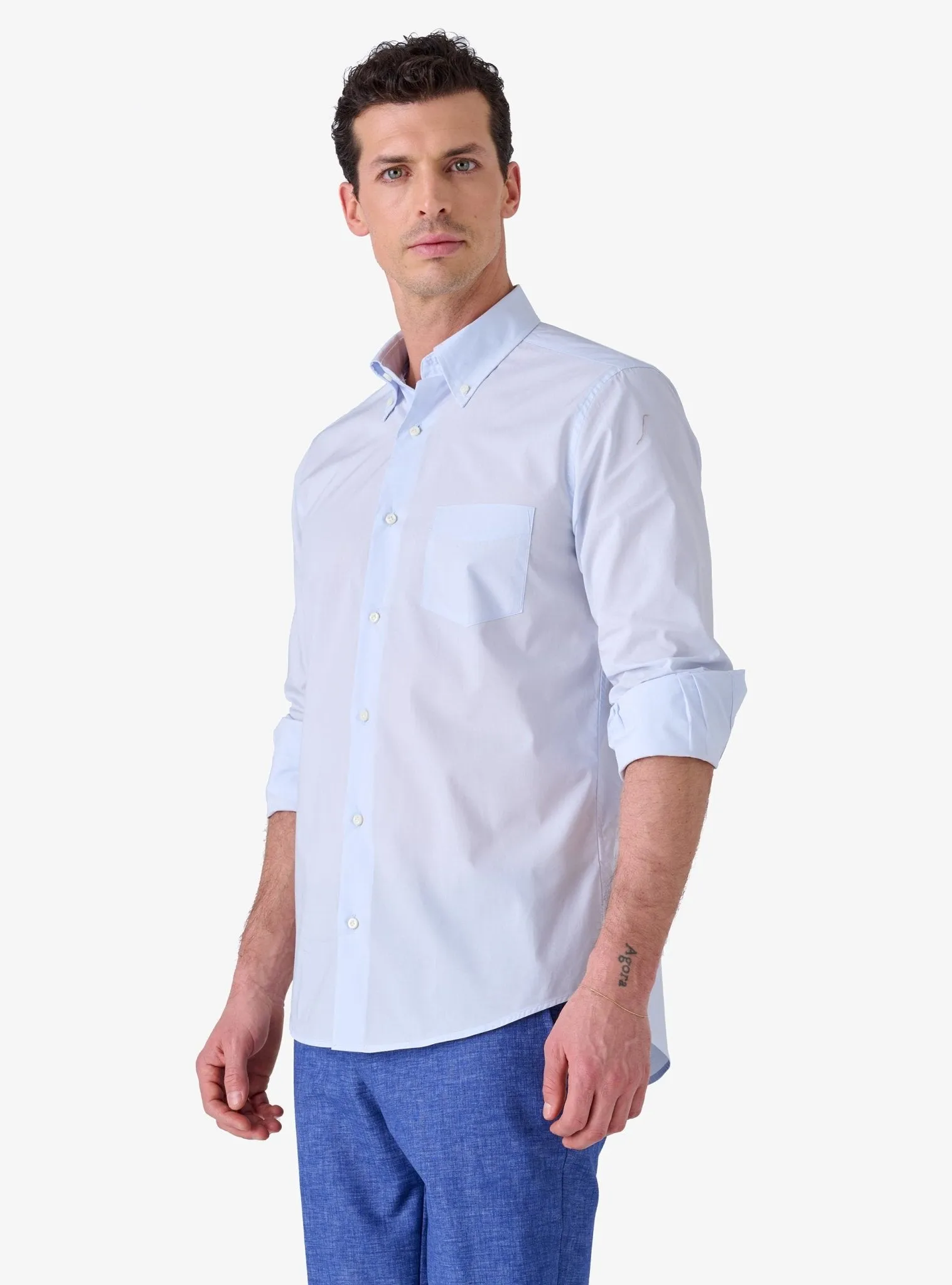 Camicia Regular button down in cotone - Lois Byrd