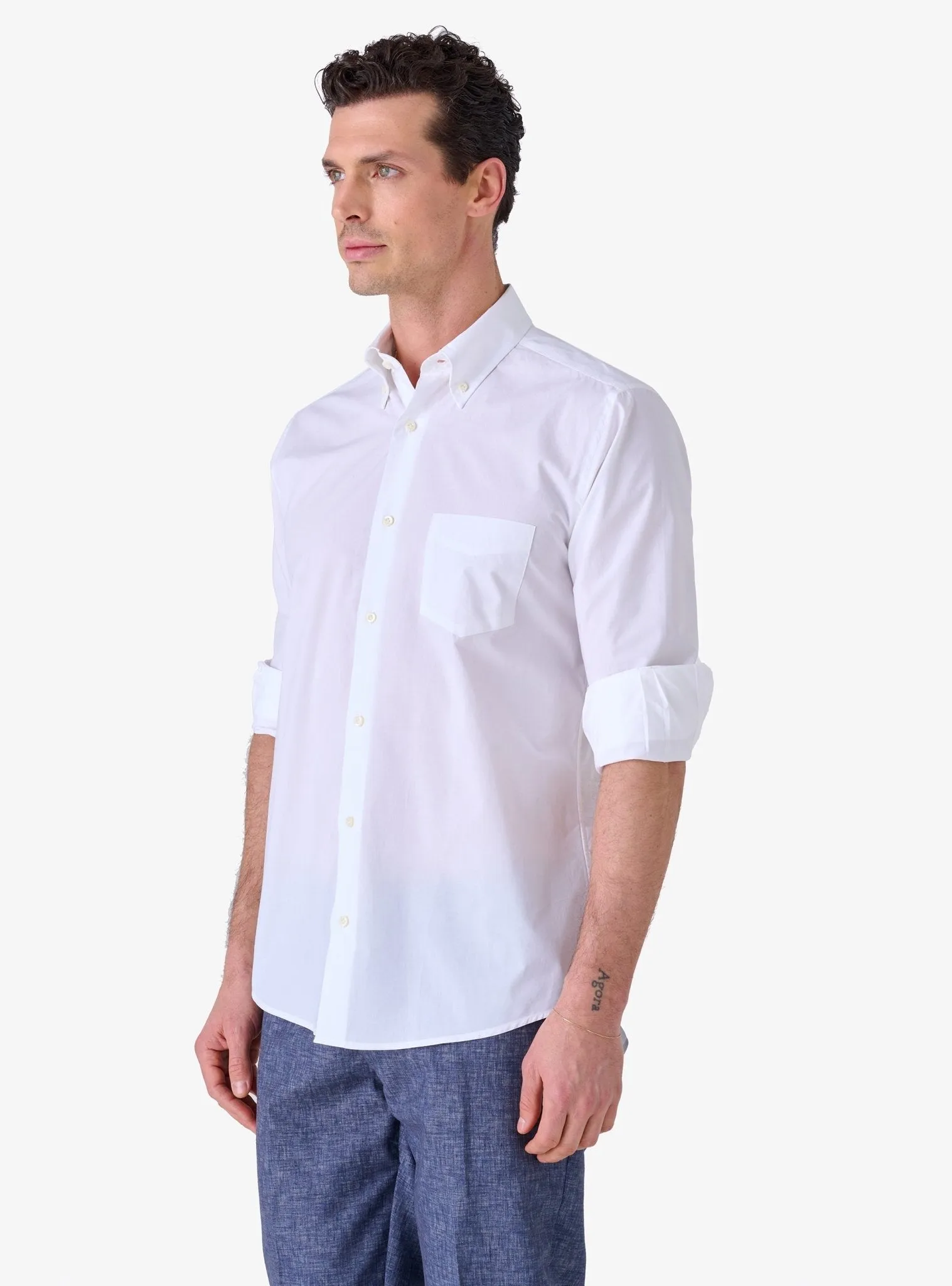 Camicia Regular button down in cotone - Lois Byrd