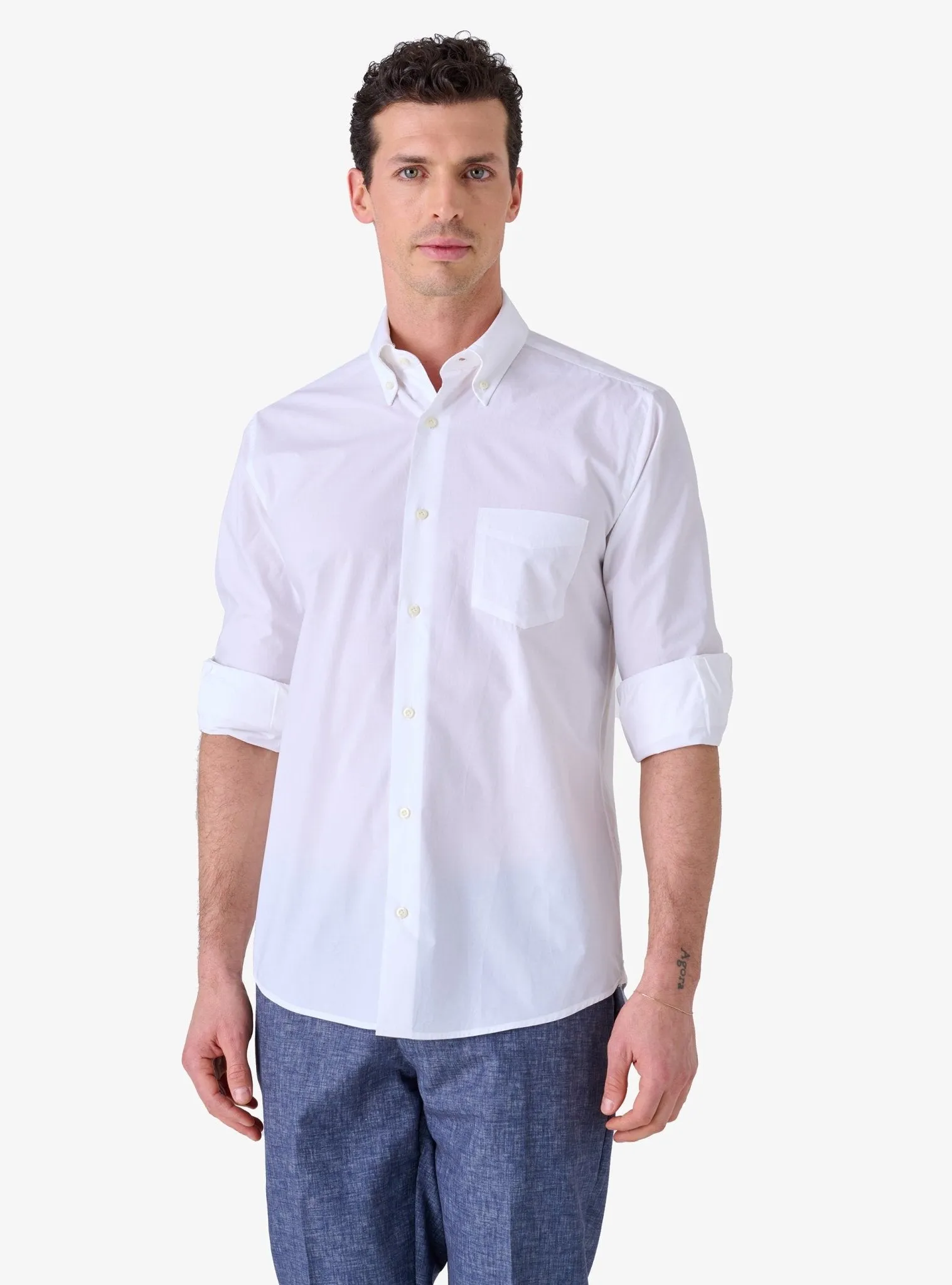 Camicia Regular button down in cotone - Lois Byrd