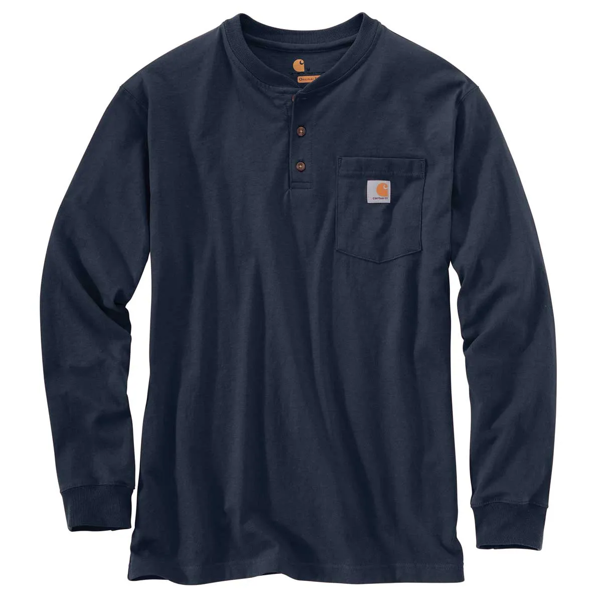 Carhartt K128 Classic Long-Sleeve Henley Shirt