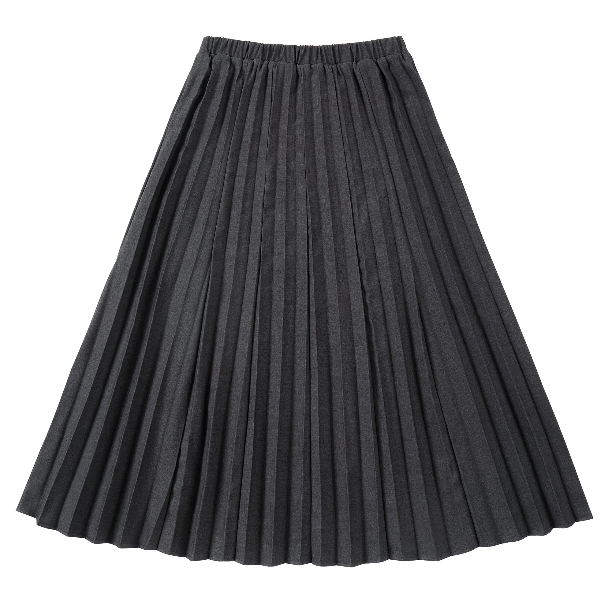 Charcoal Sunburst Skirt