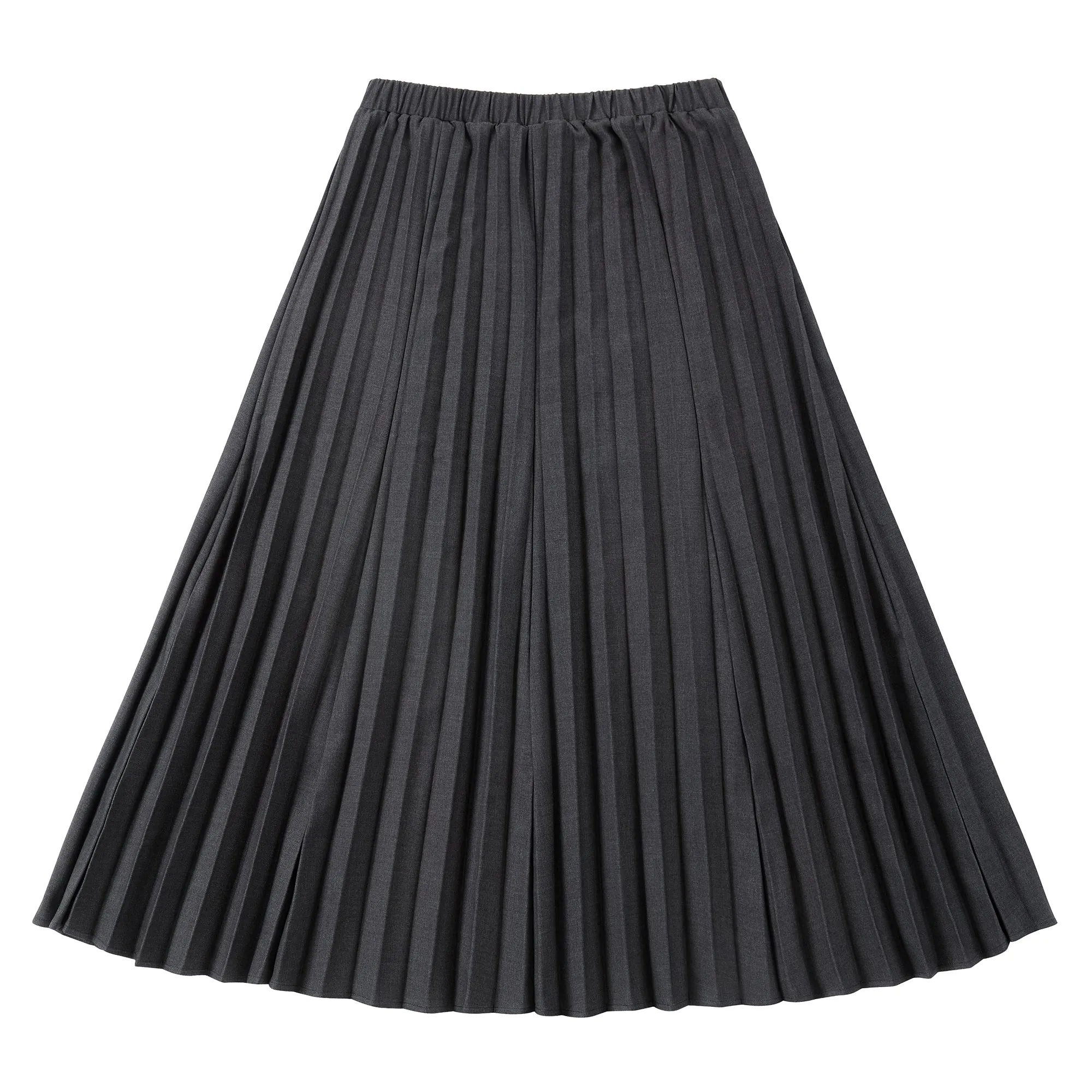 Charcoal Sunburst Skirt