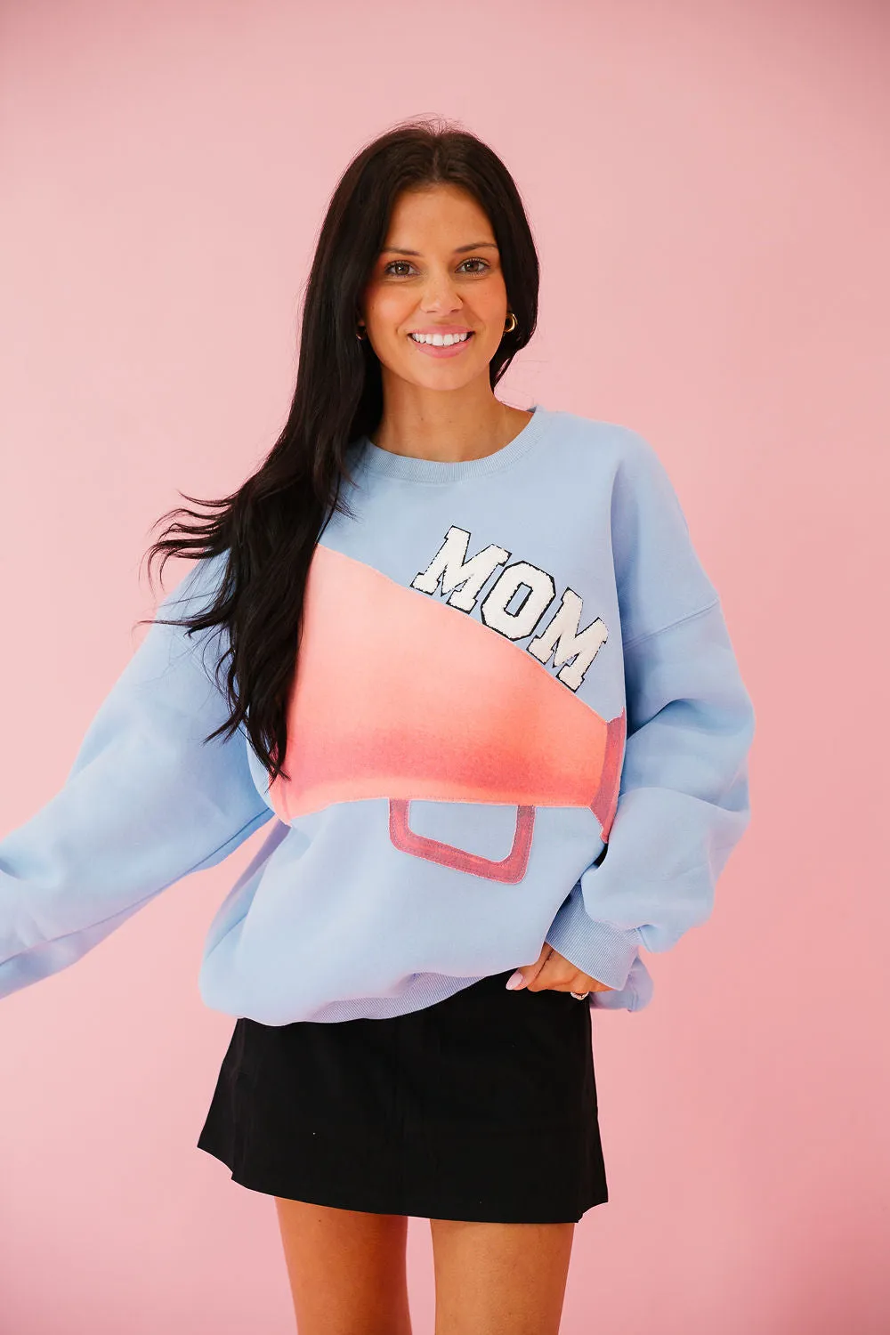 CHEER MOM MEGAPHONE PULLOVER