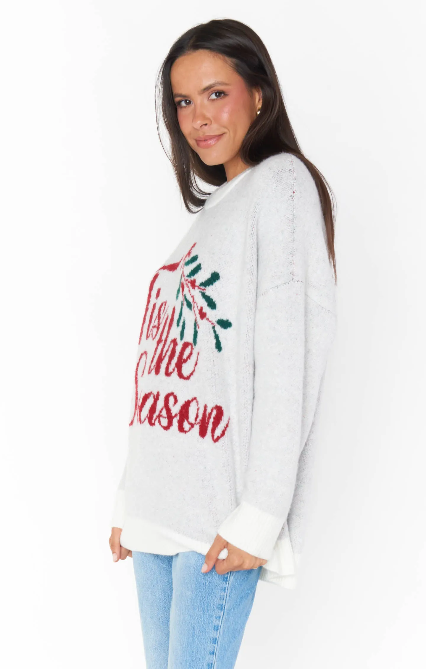 Classic Crewneck Sweater ~ Season Graphic Knit