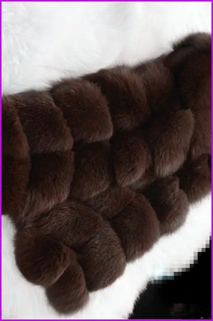 Classical Vulpes Fox Fur Gilet DO967