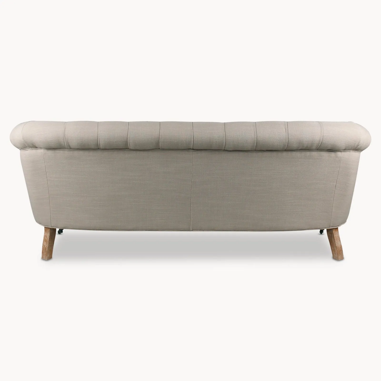 Curved Back Buttoned Sofa 180cm