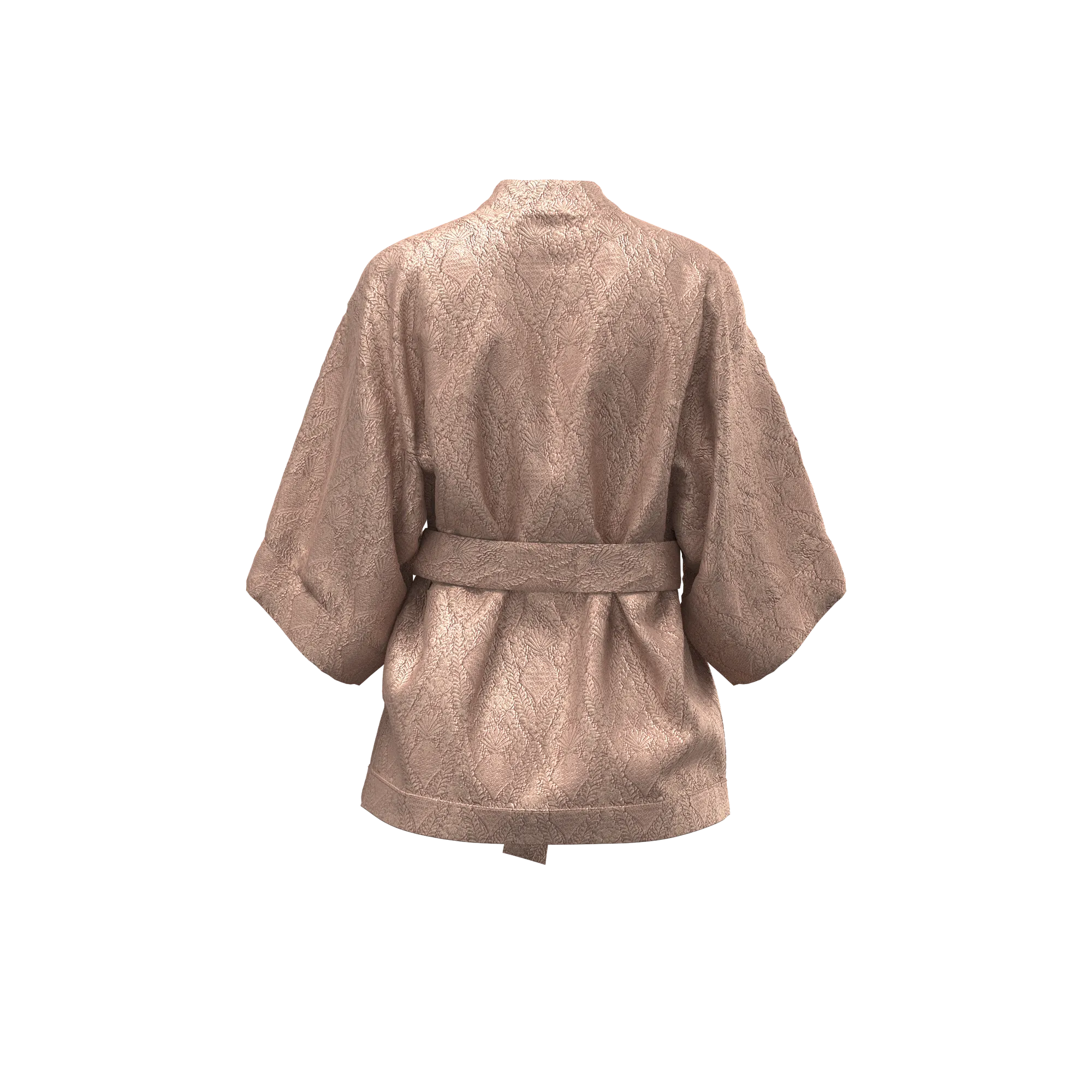 CYRUS SHORT BOXY JACKET -  Rose gold