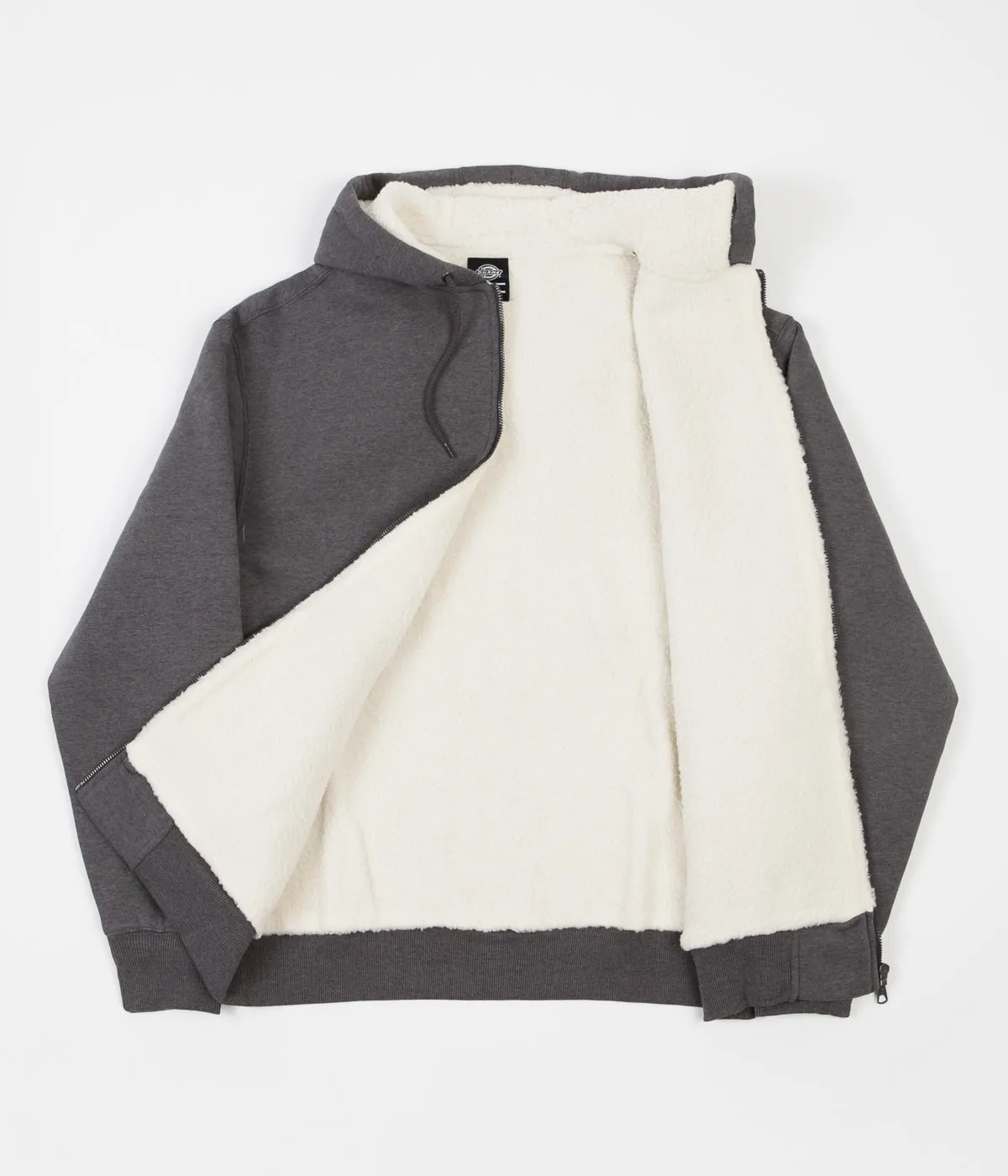 Dickies Sherpa Fleece Jacket - Dark Heather Grey