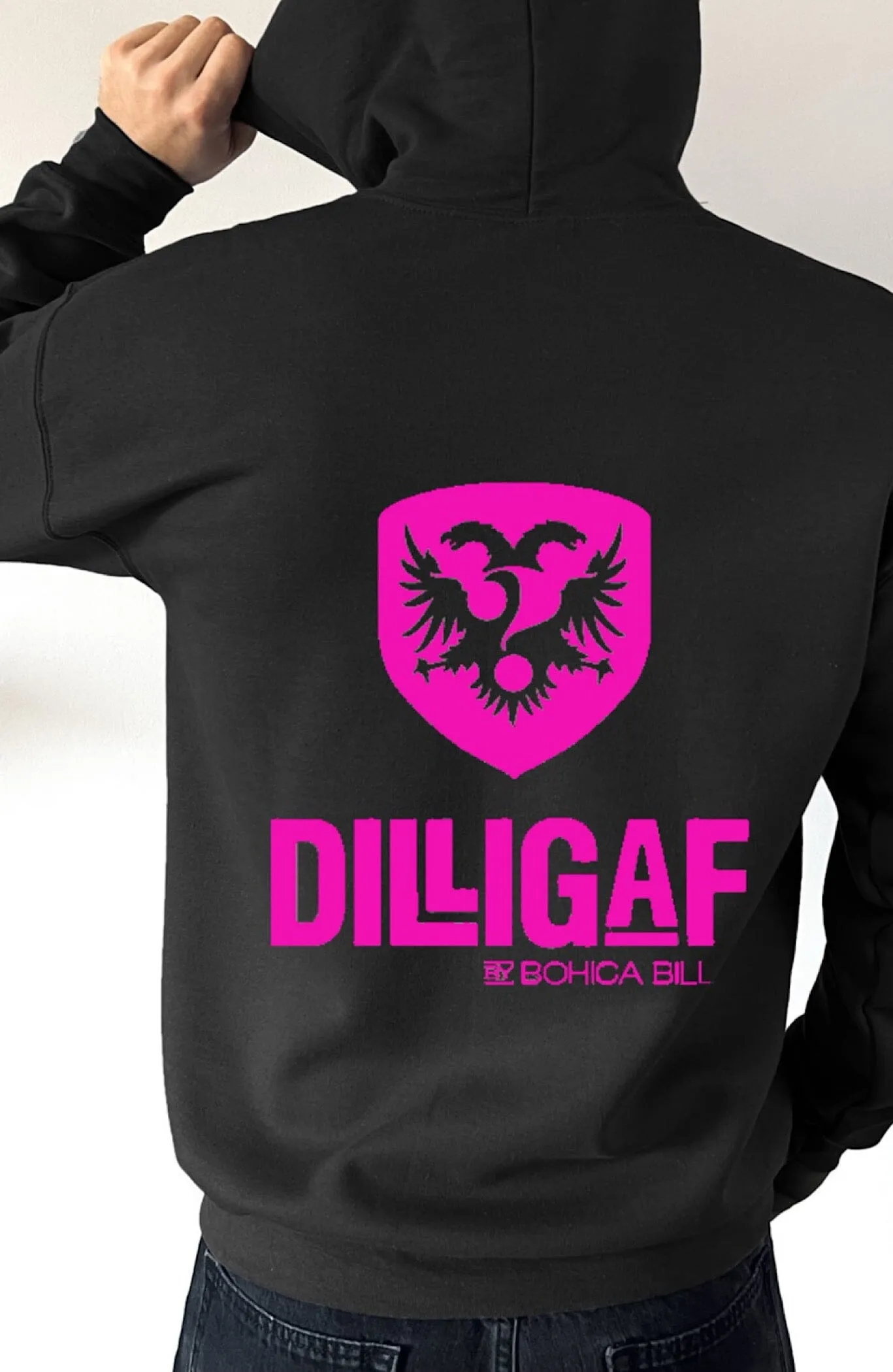 Dilligaf Neon Classic Pullover Hoody