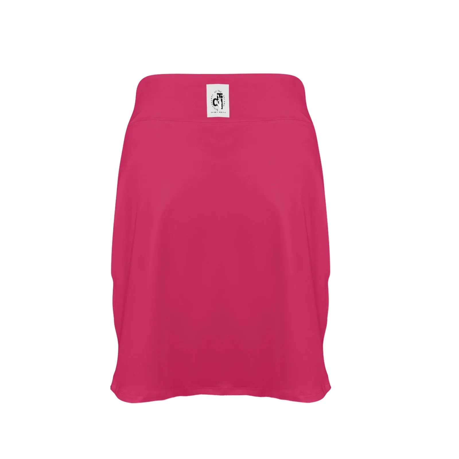 DTI Hot Pink and White Stripe Skirt with Pocket