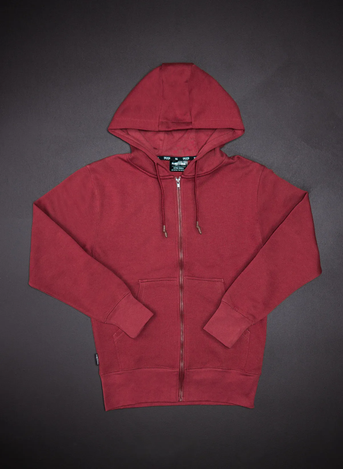 ESSENTIAL V2 ZIP UP - BLOODSTONE