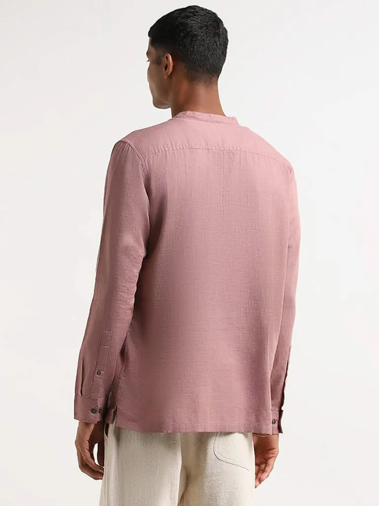 ETA Dusty Pink Cotton Resort Fit Shirt