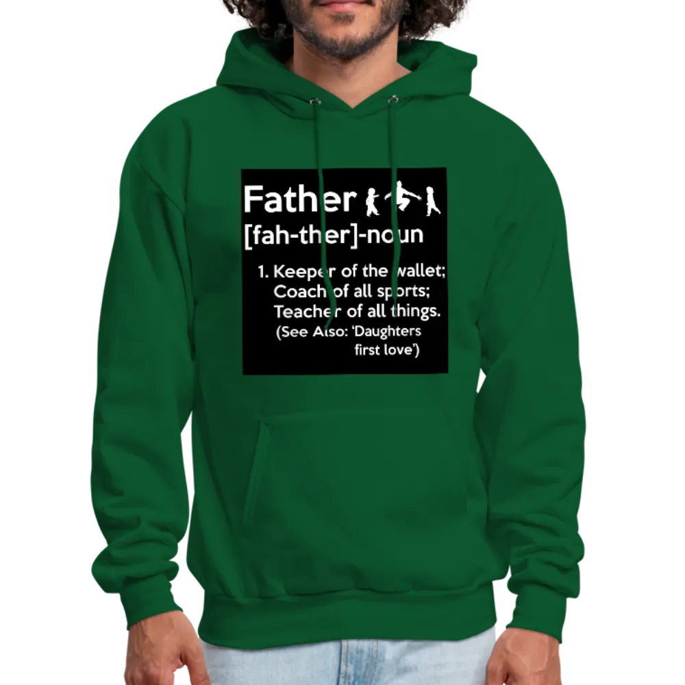 Father Definition Men's Hoodie