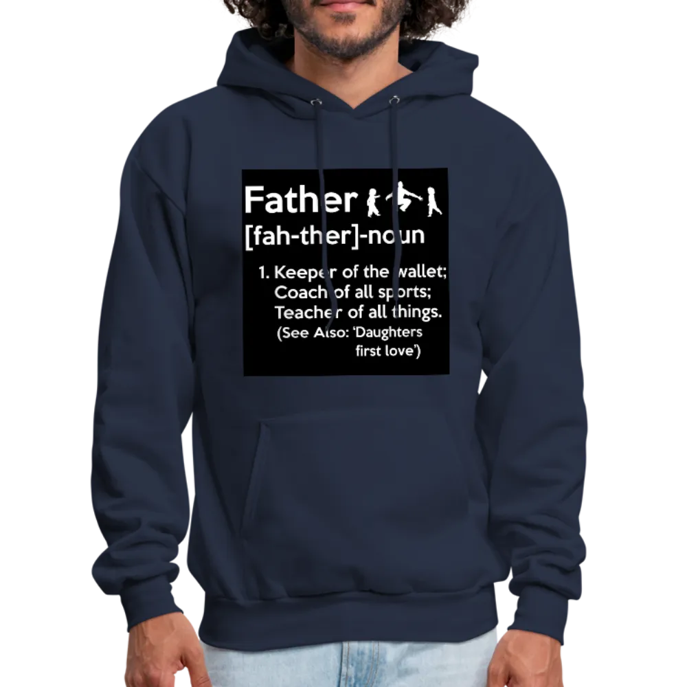 Father Definition Men's Hoodie