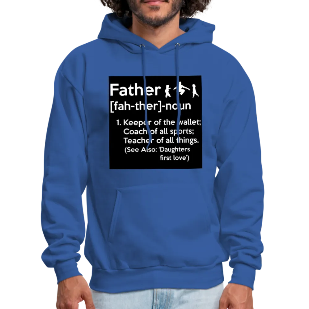 Father Definition Men's Hoodie