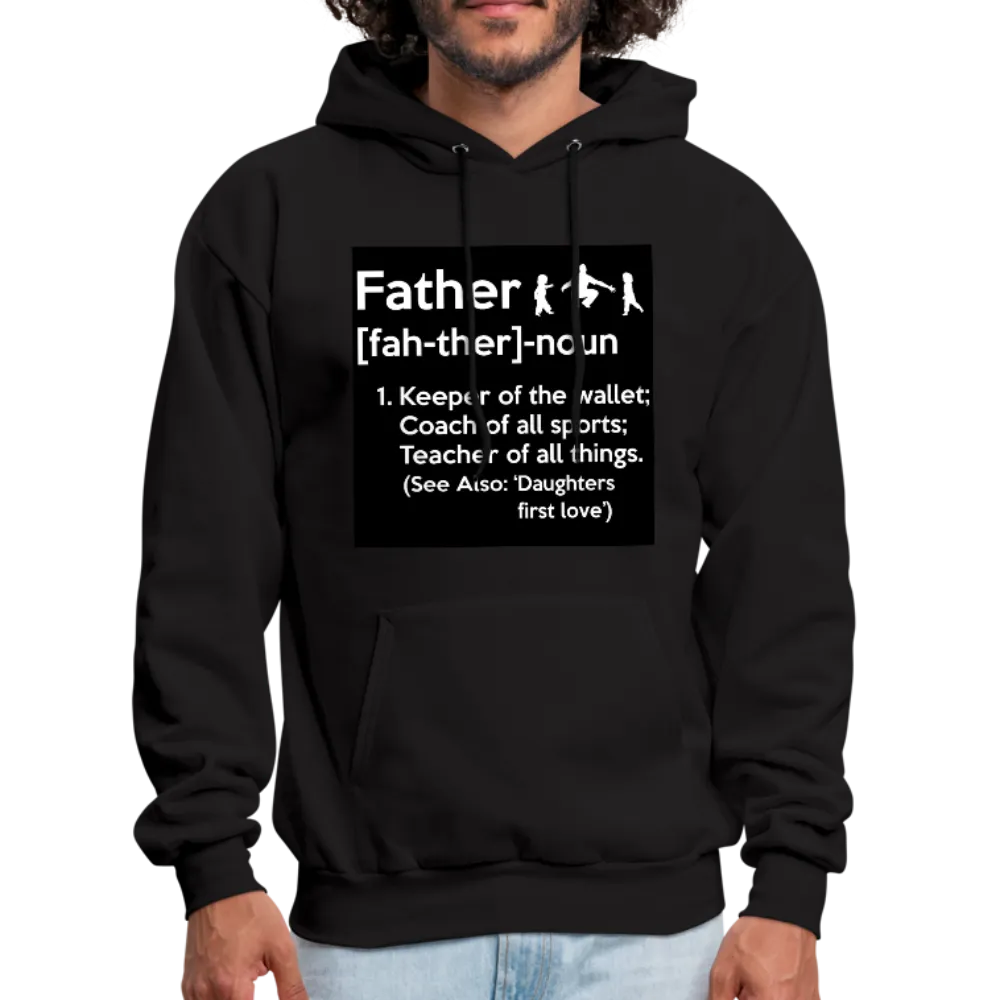 Father Definition Men's Hoodie