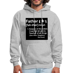 Father Definition Men's Hoodie