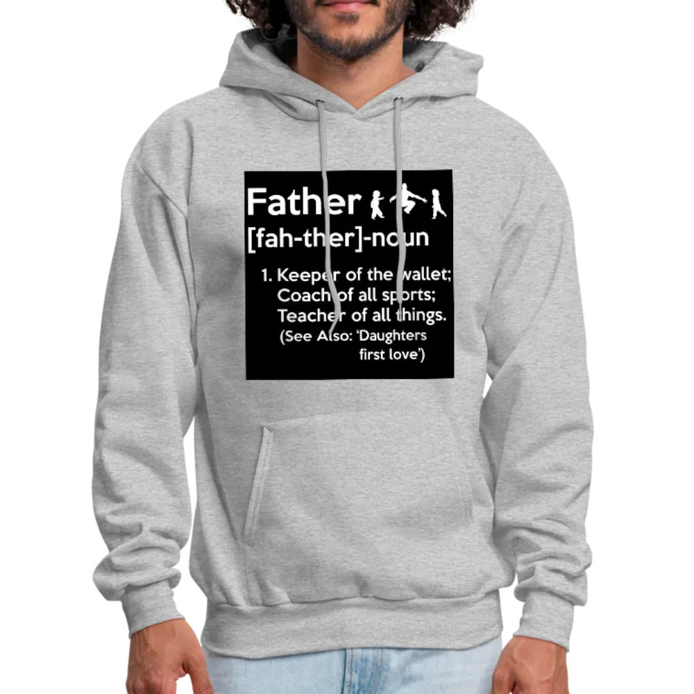 Father Definition Men's Hoodie