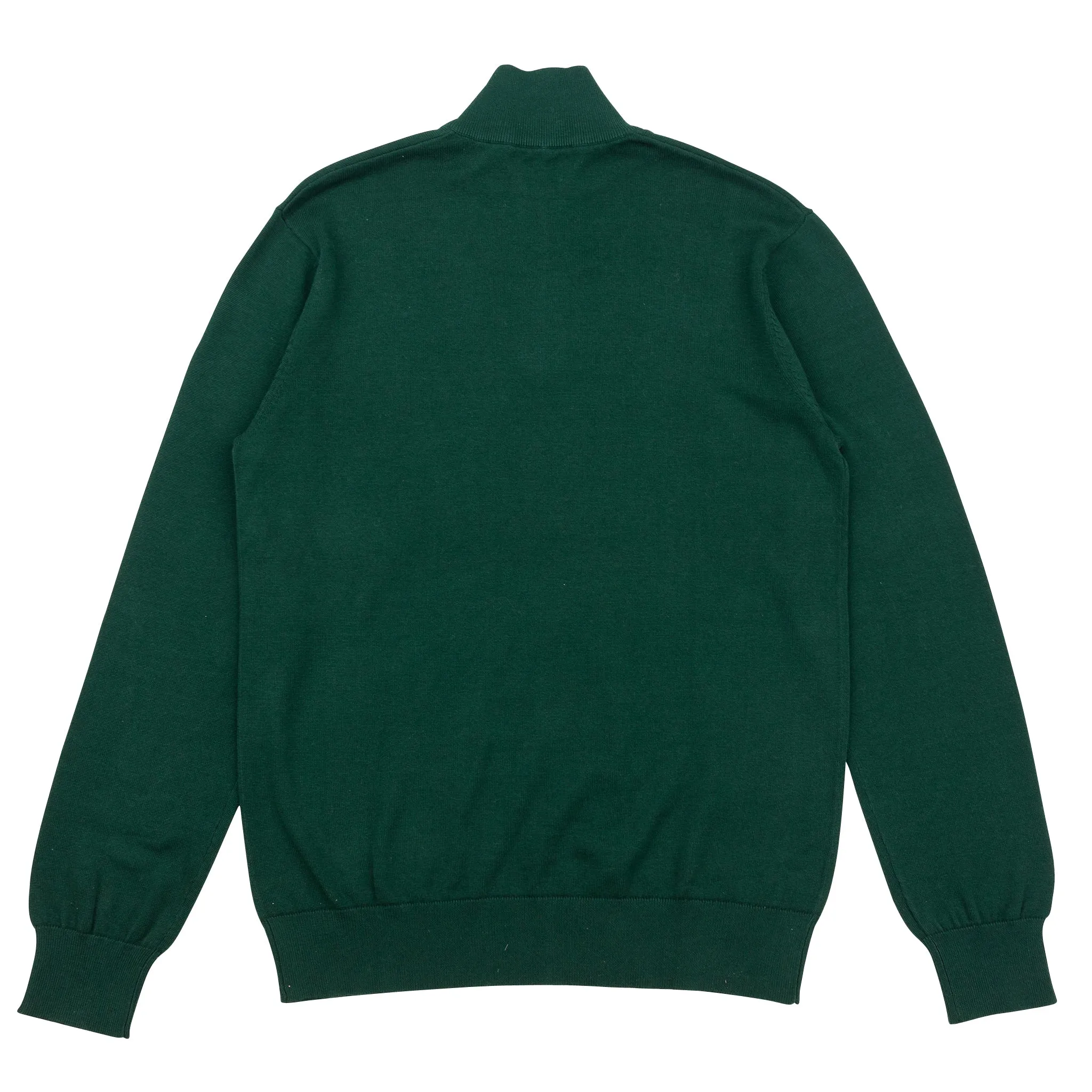 Fine Cut Half Zip Knit - Pine