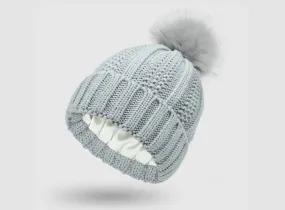 FitVille Women's Pom-Pom Knit Beanie