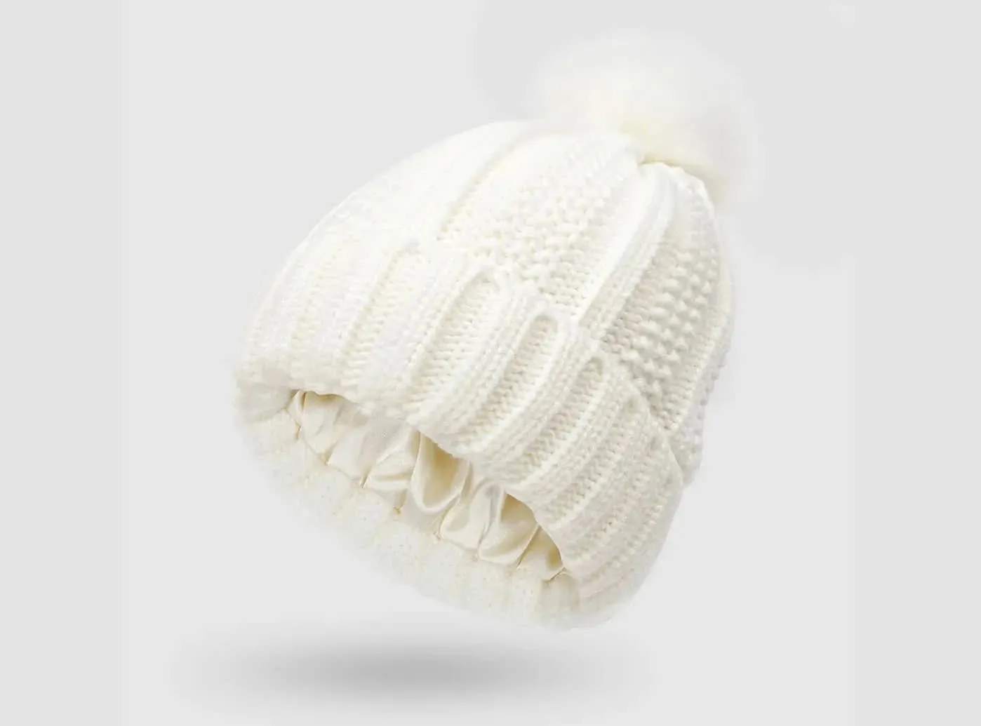 FitVille Women's Pom-Pom Knit Beanie